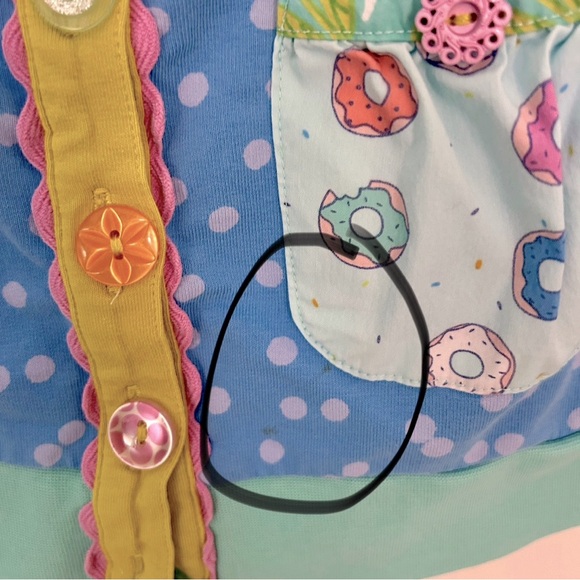 Wildflowers Donut Cardigan size 2 - Picture 2 of 2